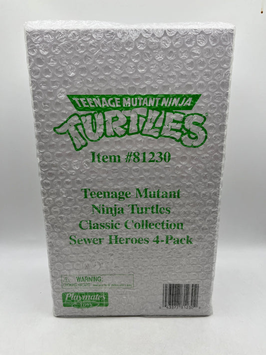 TMNT 2022 Playmates 5” Classic Sewer Heroes 4 Pack Figure Set NIB - #81230 FRENLY BRICKS - Open 7 Days