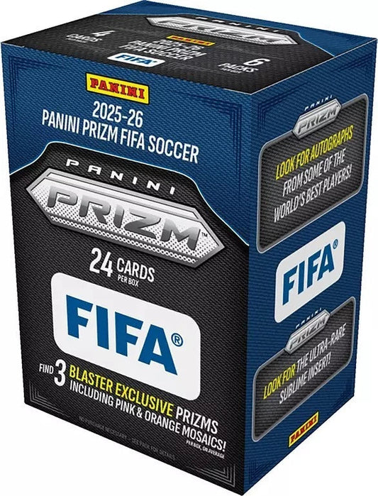 2025-26 Panini Prizm FIFA Soccer Blaster Box Factory Sealed FRENLY BRICKS - Open 7 Days
