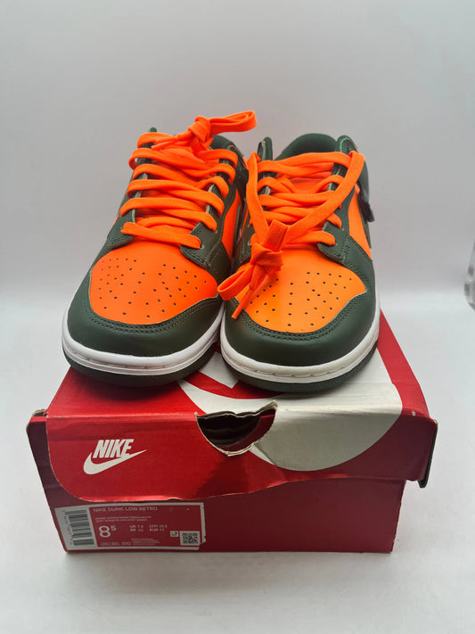 Nike Dunk Low Retro Miami Hurricanes Size UK8.5 - DD1391-300 - New Condition FRENLY BRICKS - Open 7 Days
