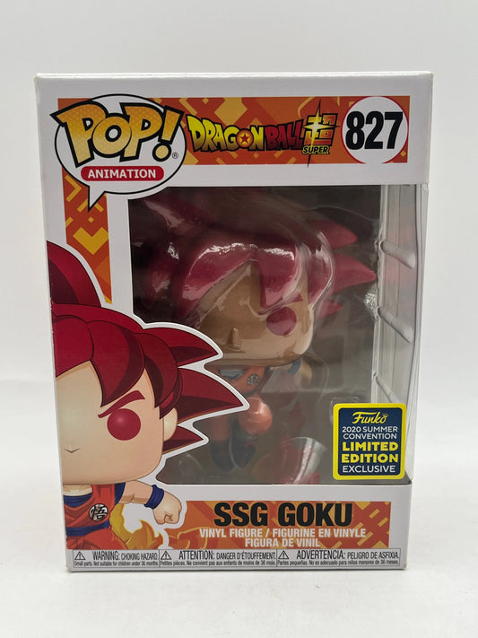 Funko POP! Animation Dragon Ball Z - SSG Goku #827 - 2020 Limited Edition FRENLY BRICKS - Open 7 Days