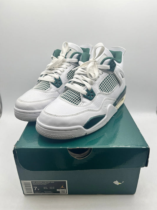 Air Jordan 4 Retro Oxidized Green White Sneaker Size 7Y/UK6 - FQ8213-103 - New Condition FRENLY BRICKS - Open 7 Days