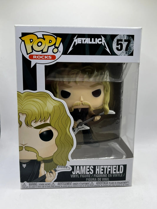 Funko POP! Rocks - Metallica - James Hetfield #57 - Vinyl Collectable FRENLY BRICKS - Open 7 Days