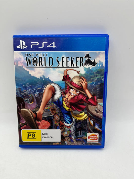 PS4 Sony - One Piece World Seeker - Complete - Untested FRENLY BRICKS - Open 7 Days