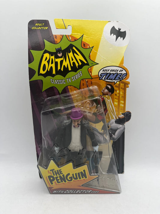 DC Comics Batman Classic TV Series The Penguin 6" Action Figure w Card Mattel FRENLY BRICKS - Open 7 Days
