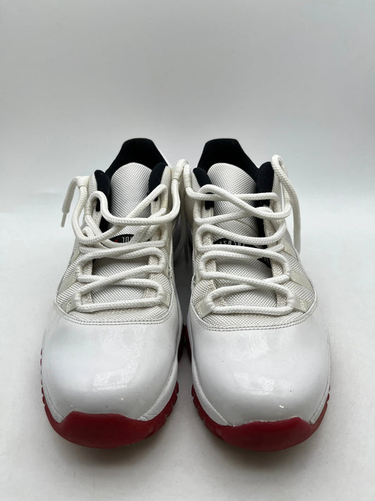 Air Jordan 11 Retro Low White Red Cherry Mens US 10.5 - Used FRENLY BRICKS - Open 7 Days
