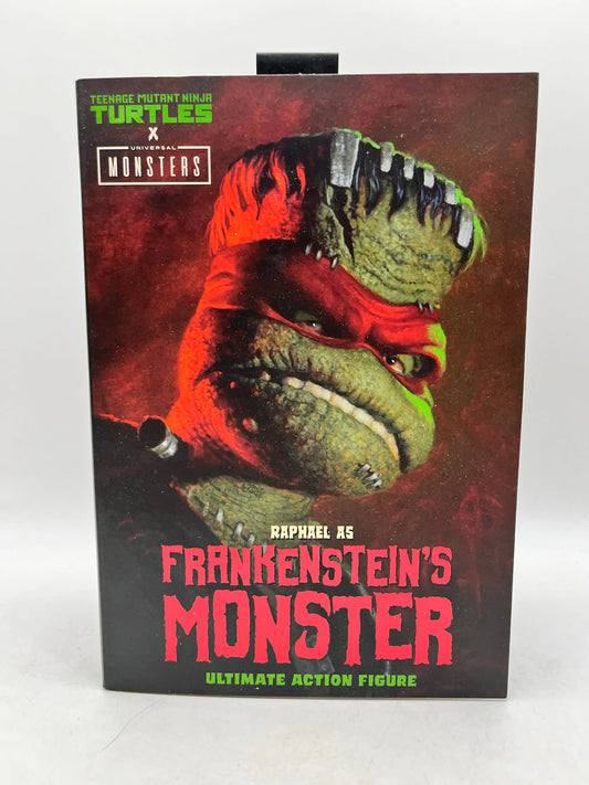 NECA TMNT Universal Monsters Raphael as Frankenstein's Monster Action Figure - Sealed FRENLY BRICKS - Open 7 Days