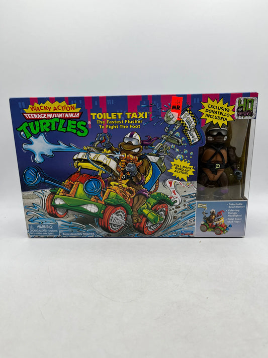 Teenage Mutant Ninja Turtles Toilet Taxi TMNT Exclusive Donatello 2024 Playmates - Sealed FRENLY BRICKS - Open 7 Days