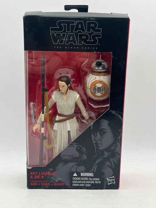 Hasbro Star Wars Black Series #02 Rey (Jakku) and BB-8 6" Action Figure