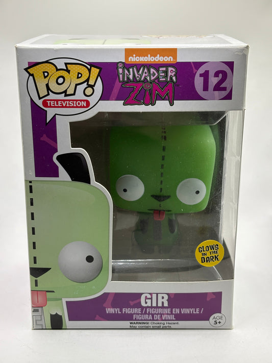 Funko POP! Television Invader Zim #12 Gir Glow in the Dark Vinyl Figure FRENLY BRICKS - Open 7 Days