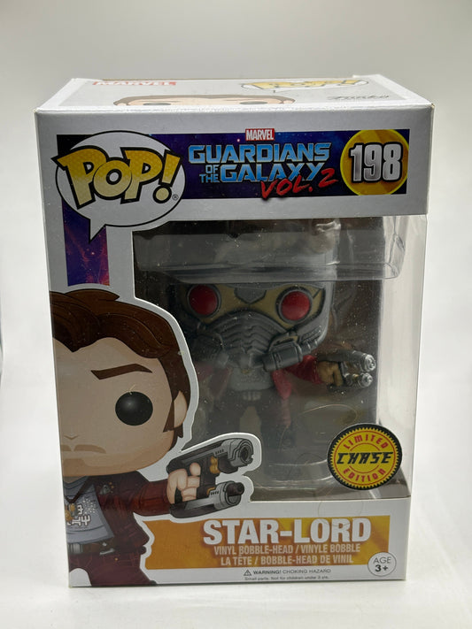 Funko POP! Marvel Guardians of the Galaxy #198 Star-Lord Limited Chase FRENLY BRICKS - Open 7 Days
