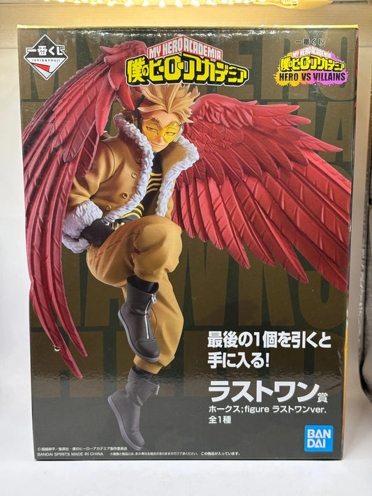 My Hero Academia MHA HERO VS VILLAINS Ichiban Kuji Hawks Figure Last one Ver FRENLY BRICKS - Open 7 Days