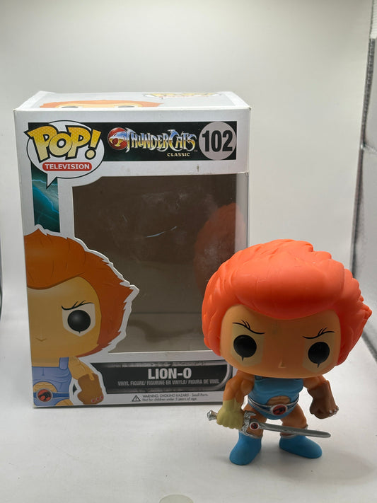 Funko POP! Television Thundercats #102 Lion-O 2013 *NO MOULD* FRENLY BRICKS - Open 7 Days