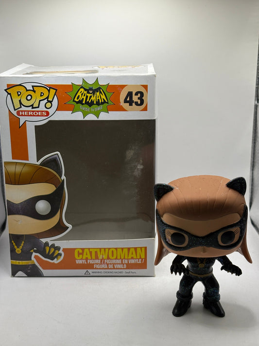 Funko POP! Heroes Batman #43 Catwoman Vinyl Figure 2013 *NO MOULD* FRENLY BRICKS - Open 7 Days