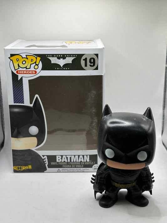 Funko POP! Heroes Batman Dark Knight #19 Batman 2013 *NO MOULD* FRENLY BRICKS - Open 7 Days