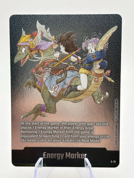 Dragon Ball Super Fusion World - Energy Marker E-72 Manga Booster FRENLY BRICKS - Open 7 Days