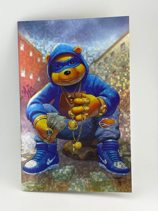 Counterpoint Comics - Do You Pooh? TMNT Poohardo Hip Hop Varient 2/10 Cover FRENLY BRICKS - Open 7 Days