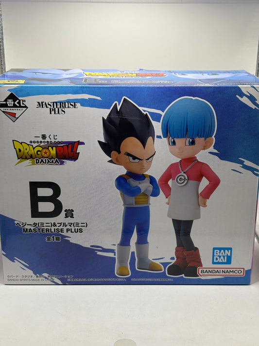 Dragonball DAIMA Vegeta Bulma Figure Ichiban Kuji B Prize BANDAI MASTERLISE OPEN FRENLY BRICKS - Open 7 Days