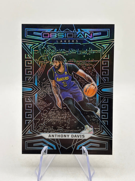 2022-23 Panini Obsidian Electric Etch Blue /30 Anthony Davis #23 FRENLY BRICKS - Open 7 Days