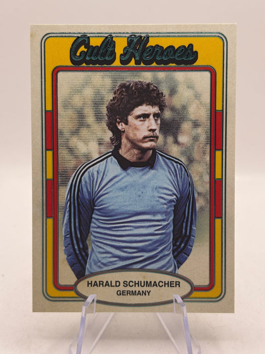 2025 Futera Unique Cult Heroes #CH52 Harald Schumacher 03/16 FRENLY BRICKS - Open 7 Days