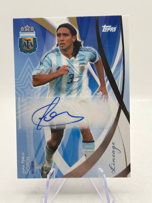 2024 JUAN PABLO SORIN AUTO TOPPS LINEAGE AUTOGRAPHS FRENLY BRICKS - Open 7 Days