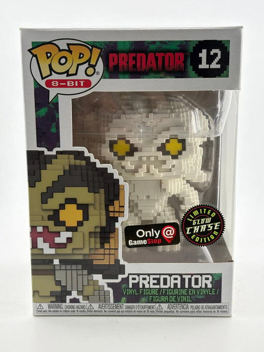 Funko POP! 8-Bit Predator #12 Predator Limited Glow Chase Game Stop Exclusive FRENLY BRICKS - Open 7 Days