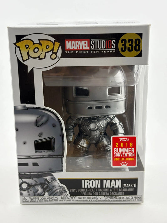 Funko POP! Marvel Studios #338 Iron Man 2018 Summer Con Limited Edition FRENLY BRICKS - Open 7 Days