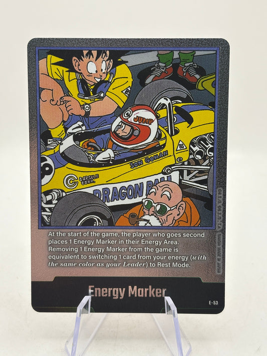 Dragon Ball Super Fusion World Manga Booster Energy Marker E-53 Silver FRENLY BRICKS - Open 7 Days