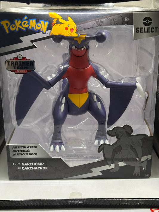 Pokemon Select Trainer Team Series Garchomp 6” Action Figure Sealed FRENLY BRICKS - Open 7 Days
