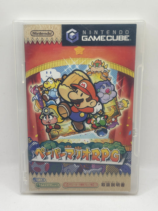 Nintendo Gamecube Paper Mario RPG - Japanese Video Game with Manual FRENLY BRICKS - Open 7 Days