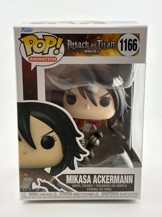 Funko POP! Animation Attack on Titan #1166 Mikasa Ackermann Vinyl Figure FRENLY BRICKS - Open 7 Days