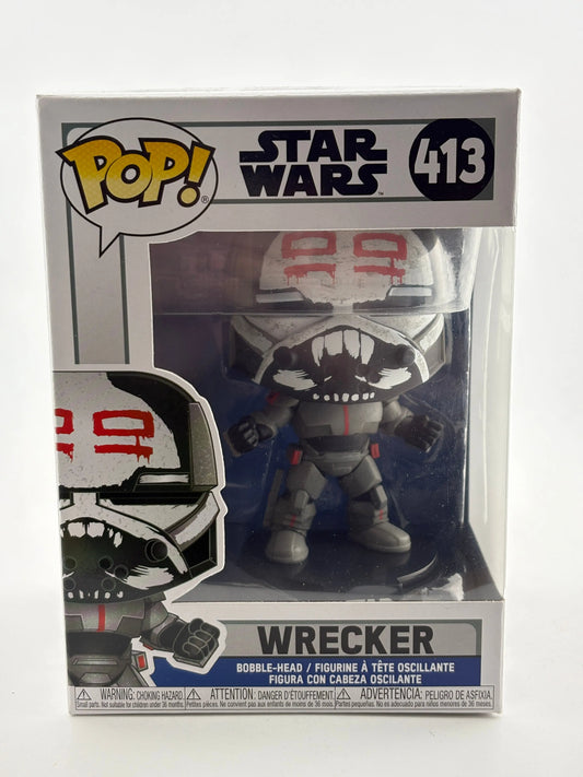 Funko POP! Star Wars #413 Wrecker Bobble-Head FRENLY BRICKS - Open 7 Days