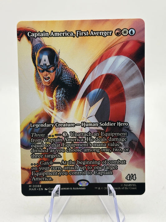 Magic The Gathering Marvel - Captain America, First Avenger 0088 M Non Foil FRENLY BRICKS - Open 7 Days