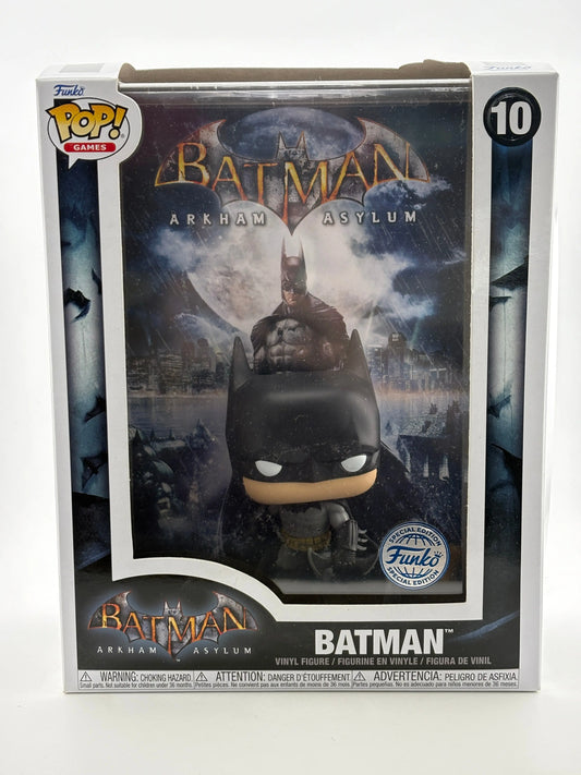 Funko POP! Games Batman Arkham Asylum #10 Batman Special Edition Game Cover FRENLY BRICKS - Open 7 Days