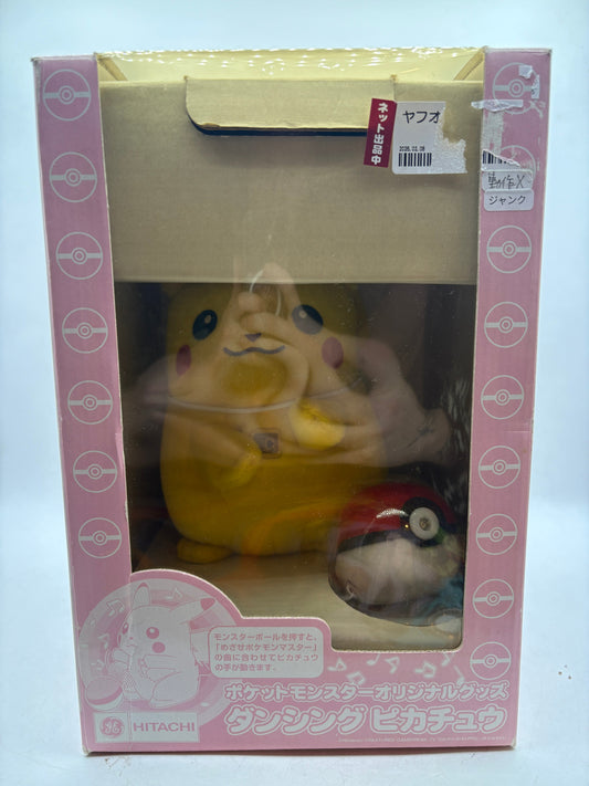 Vintage Pokemon Hitachi Dancing Pikachu Faulty FRENLY BRICKS - Open 7 Days