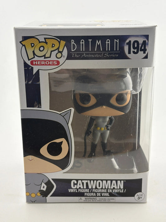 Funko POP! Heroes Batman Animated Series #194 Catwoman Vinyl Figure FRENLY BRICKS - Open 7 Days
