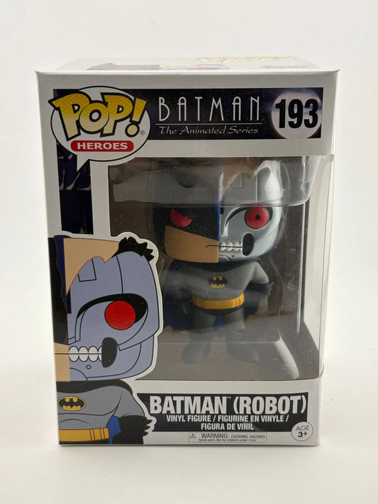 Funko POP! Heroes Batman Animated Series #193 Batman (Robot) Vinyl Figure FRENLY BRICKS - Open 7 Days