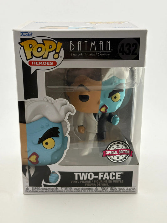 Funko POP! Heroes Batman Animated Series #432 Two-Face Special Edition FRENLY BRICKS - Open 7 Days