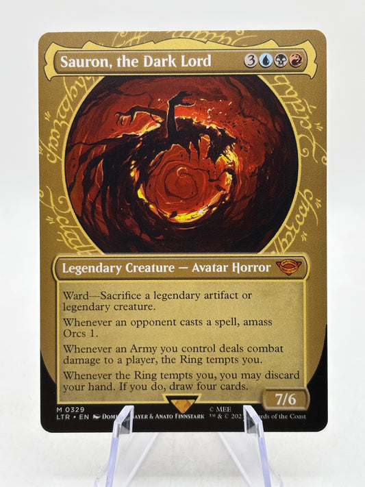 Magic The Gathering Lord of the Rings - Sauron, The Dark Lord M 0329 LTR FRENLY BRICKS - Open 7 Days