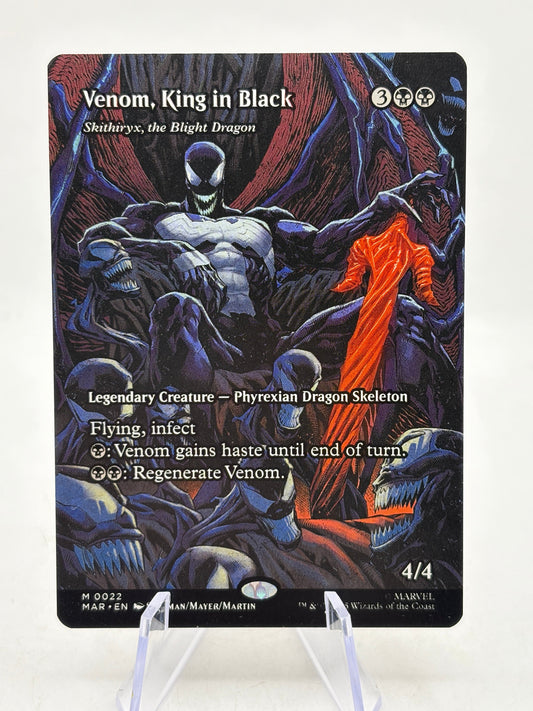 Magic The Gathering - Venom, King in Black M 0022 MAR Borderless Non Foil FRENLY BRICKS - Open 7 Days