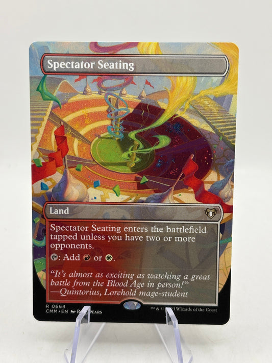 Magic The Gathering - Spectator Seating R 0664 CMM Borderless FRENLY BRICKS - Open 7 Days