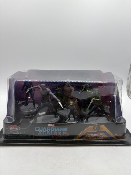 MARVEL Guardians Of The Galaxy Vol 2. 6 Figurine Set Disney Theme Parks NEW FRENLY BRICKS - Open 7 Days