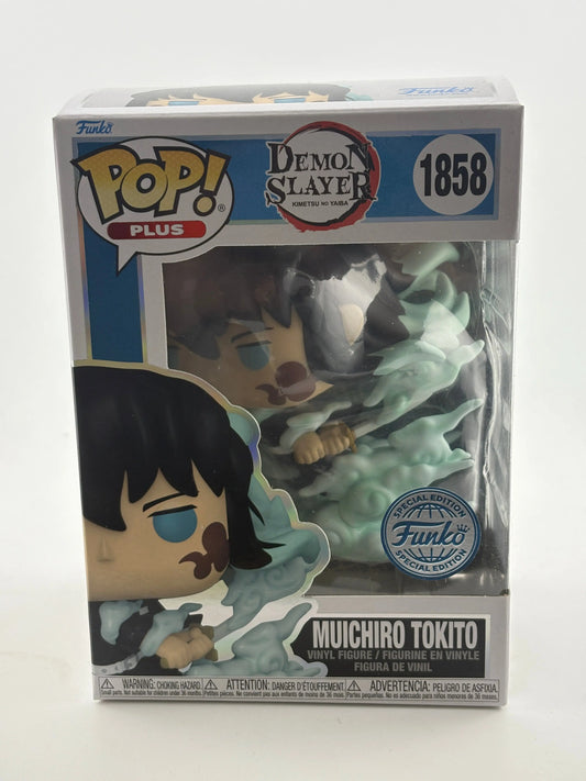 Funko POP! Plus Demon Slayer #1858 Muichiro Tokito Special Edition (2) FRENLY BRICKS - Open 7 Days
