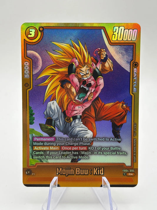Dragon Ball Super Fusion World - Majin Buu : Kid FB04-095 Alternate Art NM FRENLY BRICKS - Open 7 Days