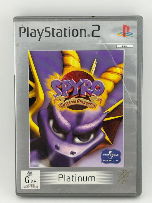 Sony Playstation 2 - Spyro Enter The Dragonfly Video Game Platinum with Manual FRENLY BRICKS - Open 7 Days