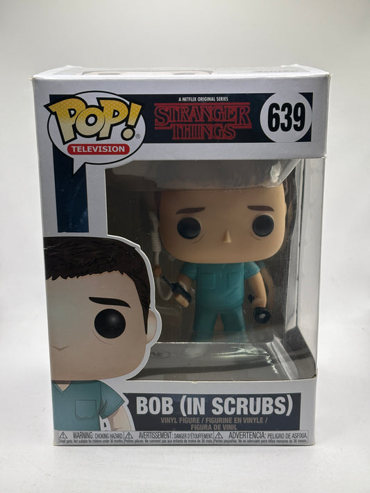 Funko POP! Television Stranger Things #639 Bob in Scrubs Vinyl Figure product image