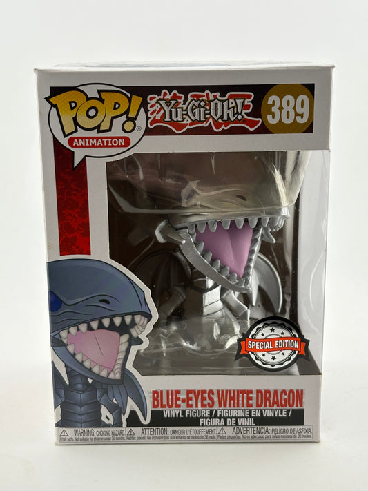 Funko POP! Animation Yu-Gi-Oh! #389 Blue-Eyes White Dragon Special Edition FRENLY BRICKS - Open 7 Days