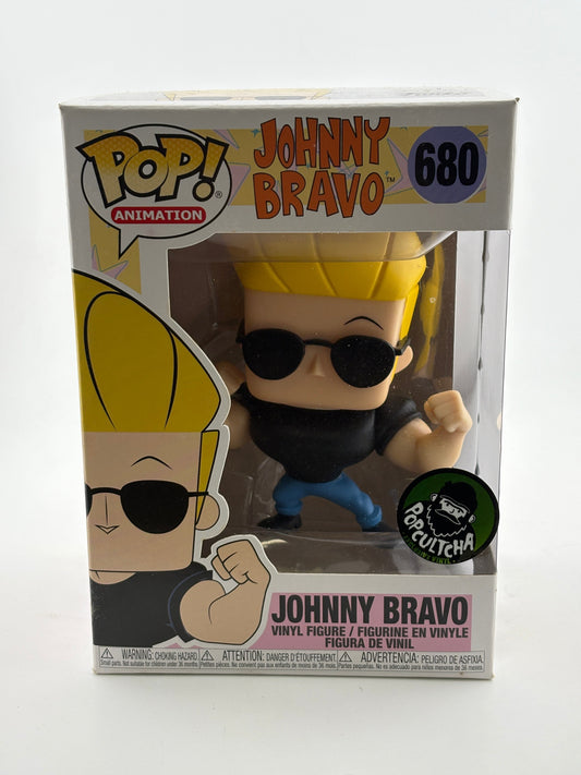 Funko POP! Animation Johnny Bravo #680 Johnny Bravo Popcultcha Exclusive FRENLY BRICKS - Open 7 Days
