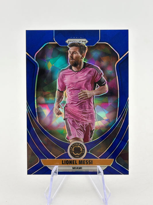 2025 Panini Prizm Fifa Club World Cup - Lionel Messi Blue Ice 104/175 #200 FRENLY BRICKS - Open 7 Days