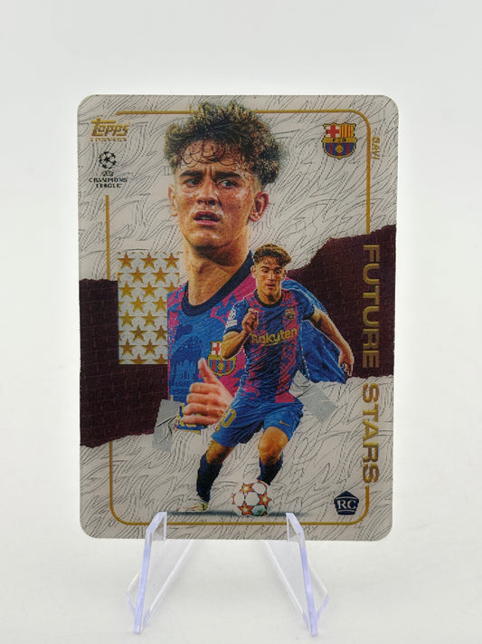 2021 Topps Barcelona x Tyson Beck - Gavi Future Stars Lenticular FRENLY BRICKS - Open 7 Days
