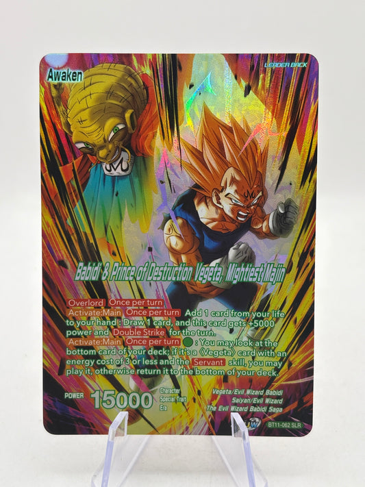Dragon Ball Masters - Babidi & Prince of Destruction Vegeta, Mightiest Majin BT11-062 SLR